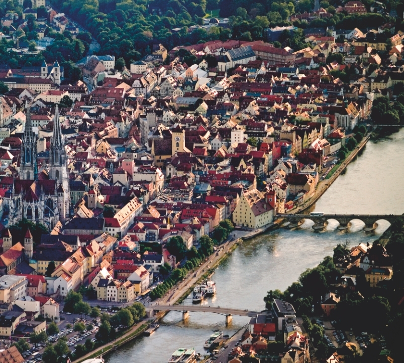 Regensburg Luftaufnahme