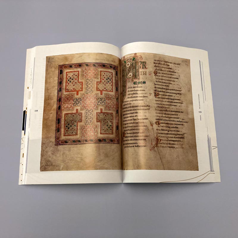 Blick ins Buch, mittelalterlicher Textauszug